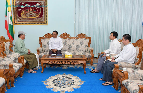 နိုင်ငံခြားရေးဝန်ကြီးဌာန၊ ဒုတိယဝန်ကြီးဦးကိုကိုကျော်သည် ကိုရီးယားသမ္မတနိုင်ငံ၊ Chung-Ang University (CAU)၊ အငြိမ်းစားဂုဏ်ထူးဆောင် ပါမောက္ခ Dr. Taehyun Kim အား လက်ခံတွေ့ဆုံ