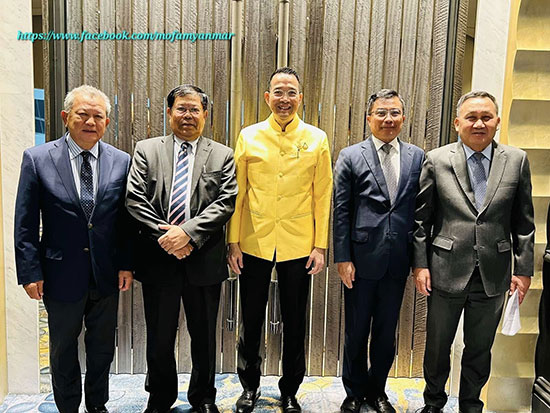 တတိယအကြိမ်မြောက် အေစီဒီ ထိပ်သီးအစည်းအဝေးအတွင်း ဒုတိယဝန်ကြီးချုပ်နှင့် နိုင်ငံခြားရေးဝန်ကြီးဌာန၊ ပြည်ထောင်စုဝန်ကြီး ဦးသန်းဆွေ သည် ကာဂျစ် ဒုတိယဝန်ကြီးချုပ်၊ နီပေါ နိုင်ငံခြားရေးဝန်ကြီး တို့နှင့် ဒိုဟာမြို့၌ သီးခြားစီ တွေ့ဆုံ