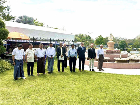 ဒုတိယဝန်ကြီးချုပ်နှင့် နိုင်ငံခြားရေးဝန်ကြီးဌာန၊ ပြည်ထောင်စုဝန်ကြီး ဦးသန်းဆွေ က ကုလသမဂ္ဂ လူသားချင်းစာနာထောက်ထားမှုနှင့် အရေးပေါ်ကယ်ဆယ်ရေးဆိုင်ရာ ညှိနှိုင်းရေးမှူး၊ UNOCHA ၏ အကြီးအကဲနှင့် Under-Secretary-General ဖြစ်သူ Mr. Tom Fletcher ဦးဆောင်သည့်ကိုယ်စား