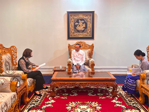 နိုင်ငံခြားရေးဝန်ကြီးဌာန၊ ဒုတိယဝန်ကြီး ဦးကိုကိုကျော်က ရန်ကုန်မြို့ရှိ ရုရှားသံရုံးမှ သံရုံးယာယီတာဝန်ခံ မစ္စ နာတာလီရာ နယ်ဖယ်ဒေါ်ဗာ အား လက်ခံတွေ့ဆုံ